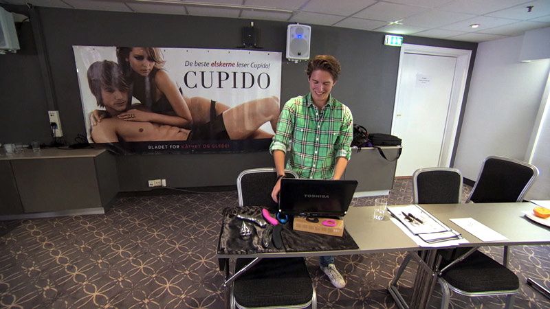 Cupido-erotikk i Trekant