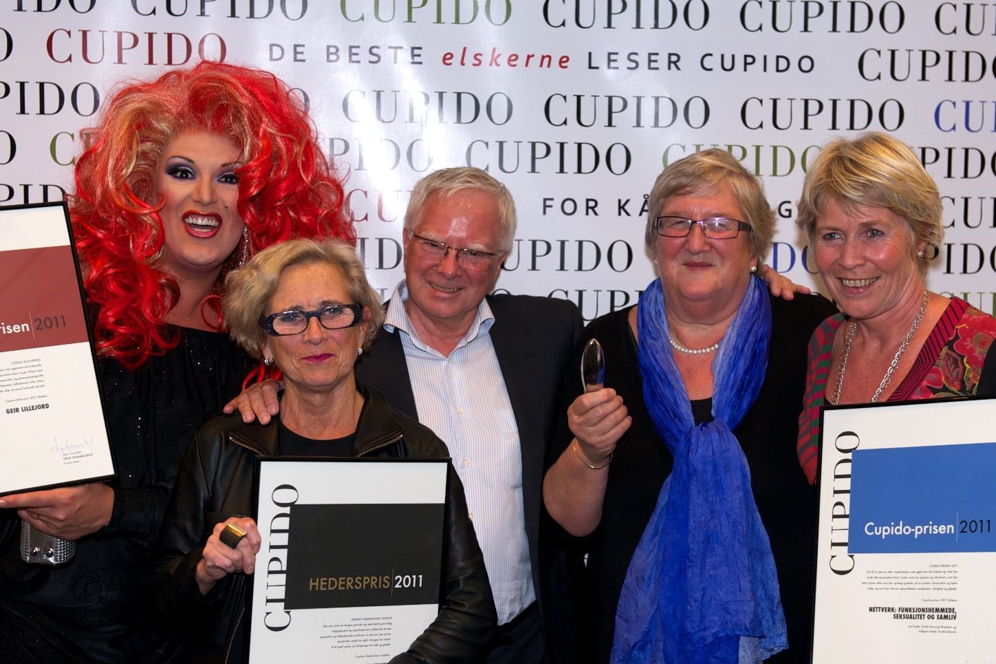 Nettverk for funksjonshemmede vant Cupido-prisen 2011