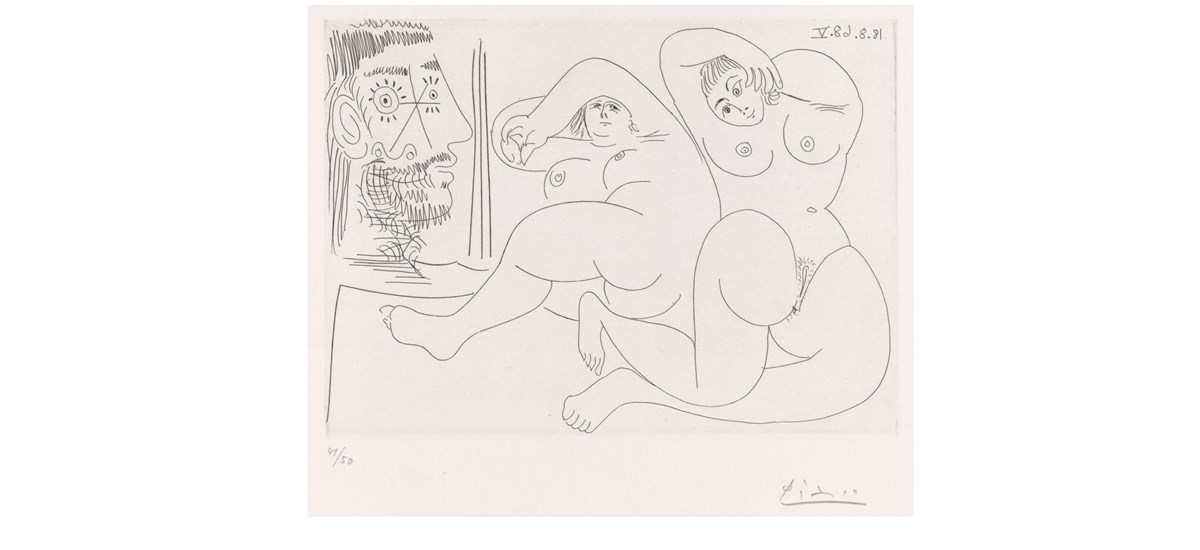 Pablo Picasso, 18. august 1968.