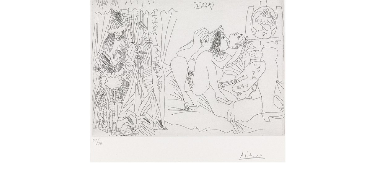 Pablo Picasso, 2. september 1968.