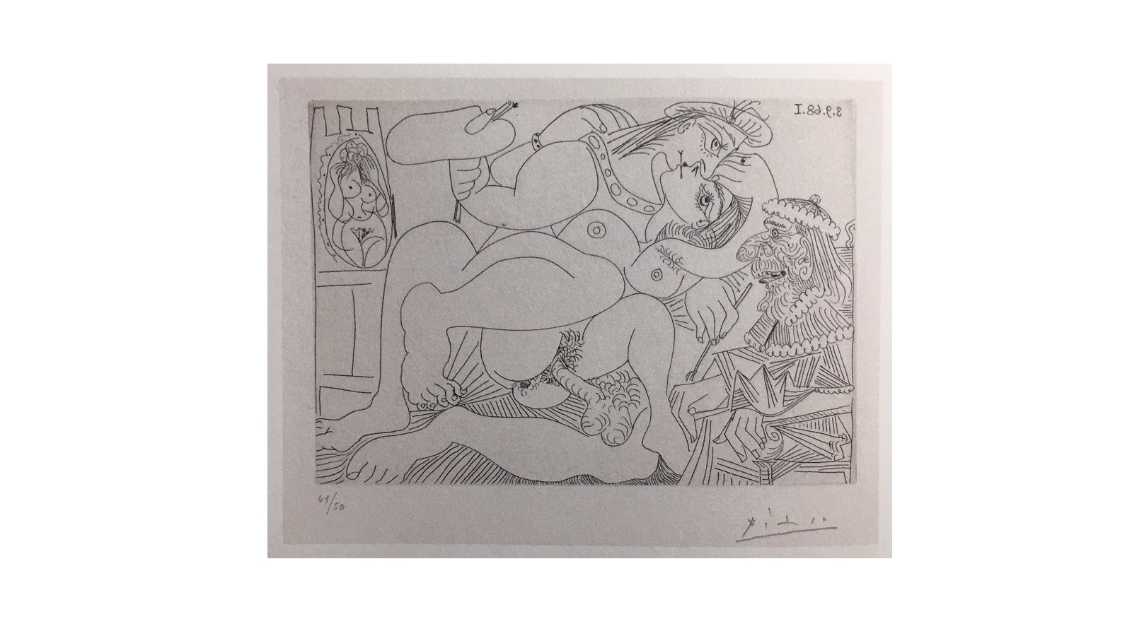 Pablo Picasso, 3 September 1968